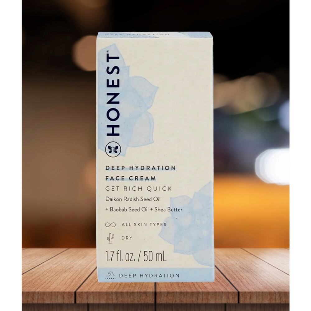 NEW! Honest Beauty Deep Hydration Face Cream 50ml